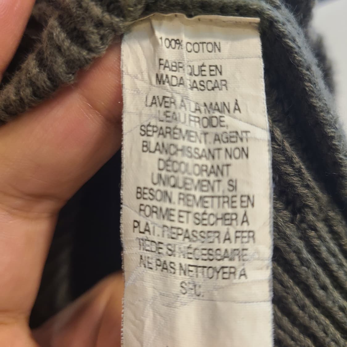 L.L.Bean 풀집업니트(카키) 상품이미지8