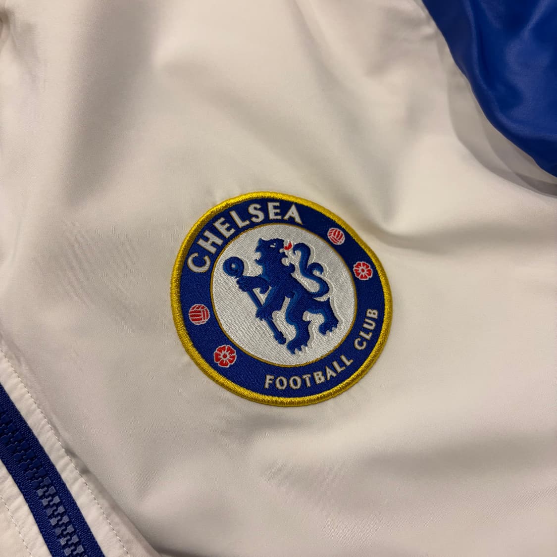 [100] 아디다스 첼시 빅로고 트랙 점퍼 자켓 블루 D196 상품이미지4