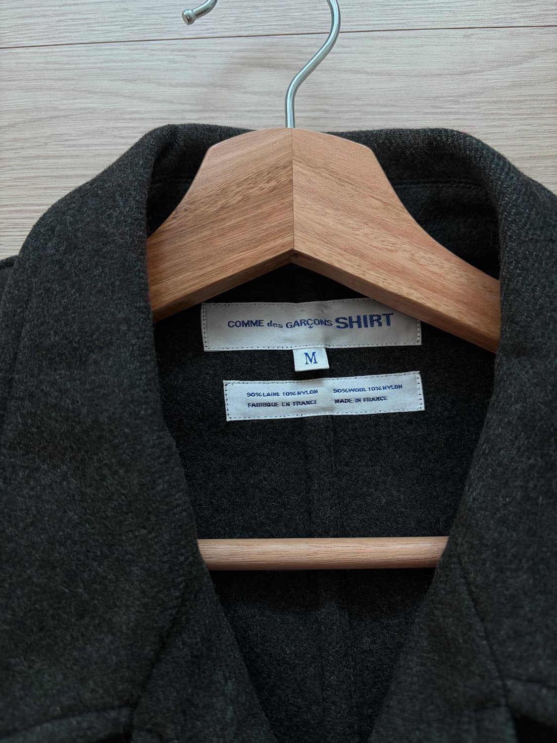 Wool single coat Made in France 상품이미지2
