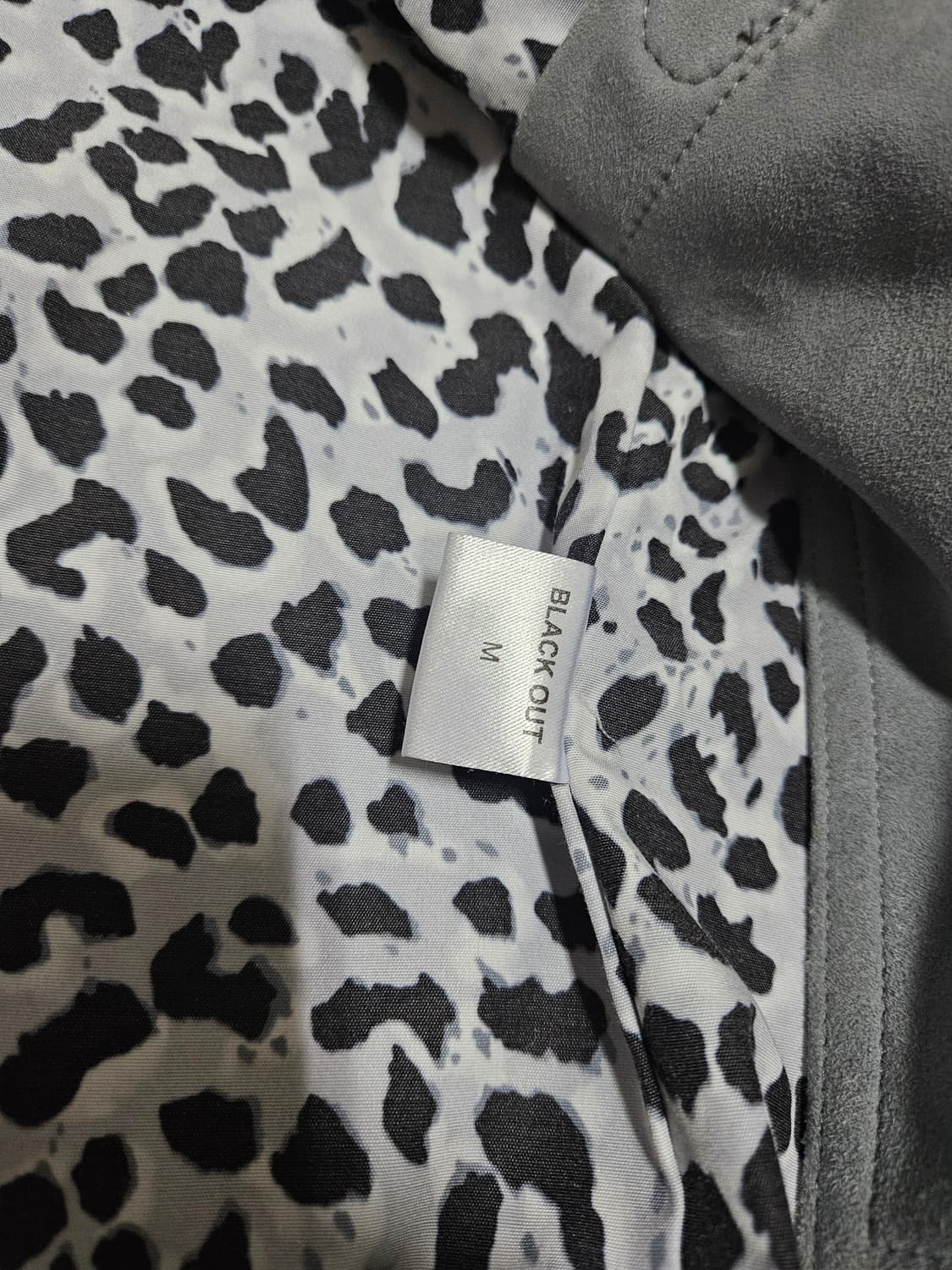 블랙아웃 고트스웨이드 자켓 상품이미지8