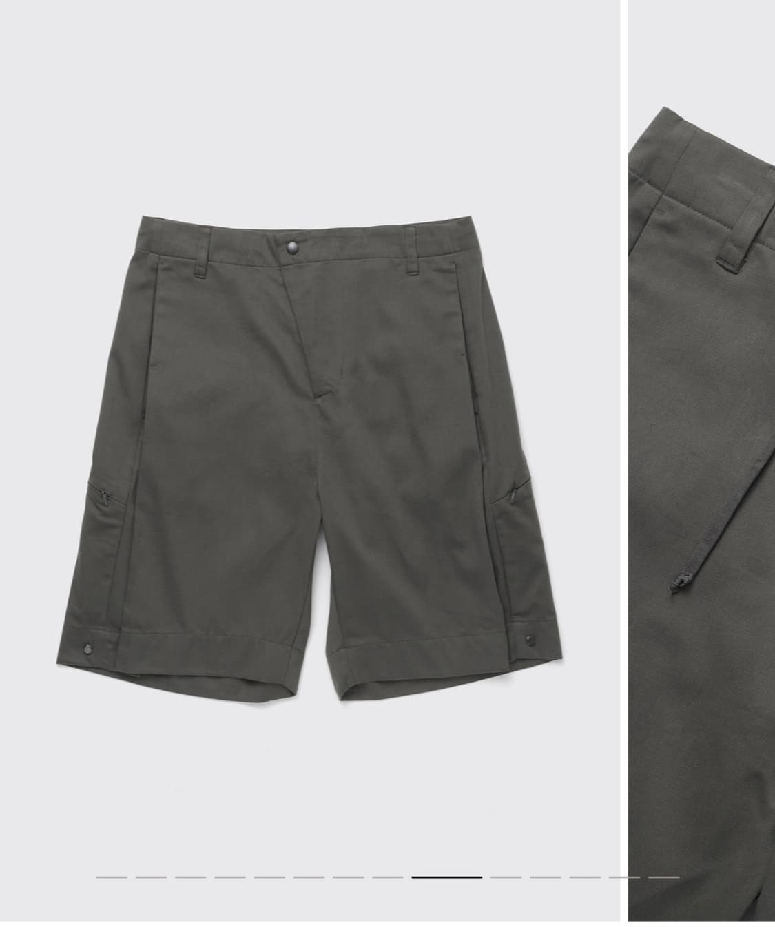 해칭룸 플리츠 쇼츠 버뮤다 4사이즈 상품이미지2