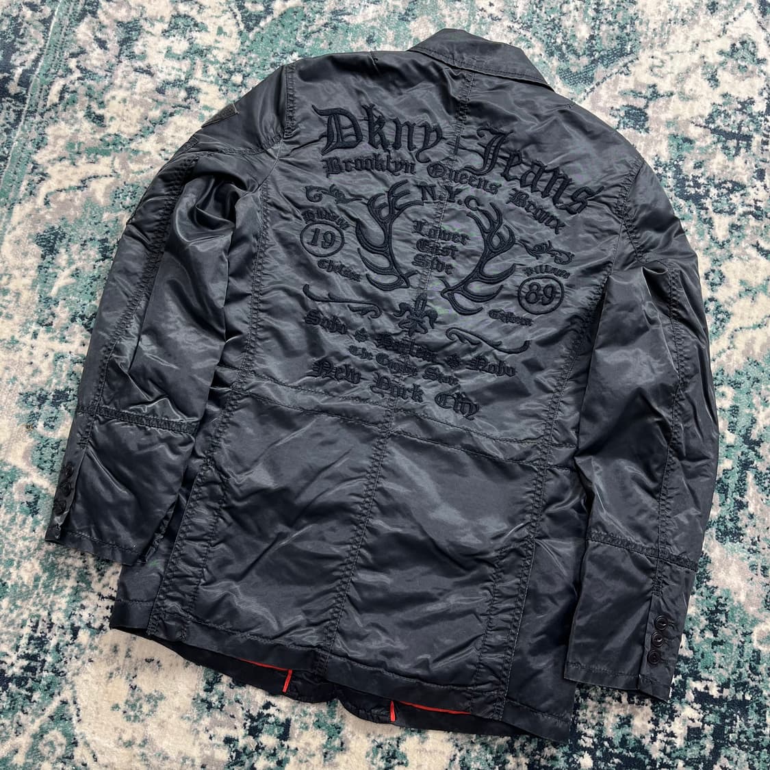 90s DKNY Y2K 테일러드 자켓 (s) 상품이미지4