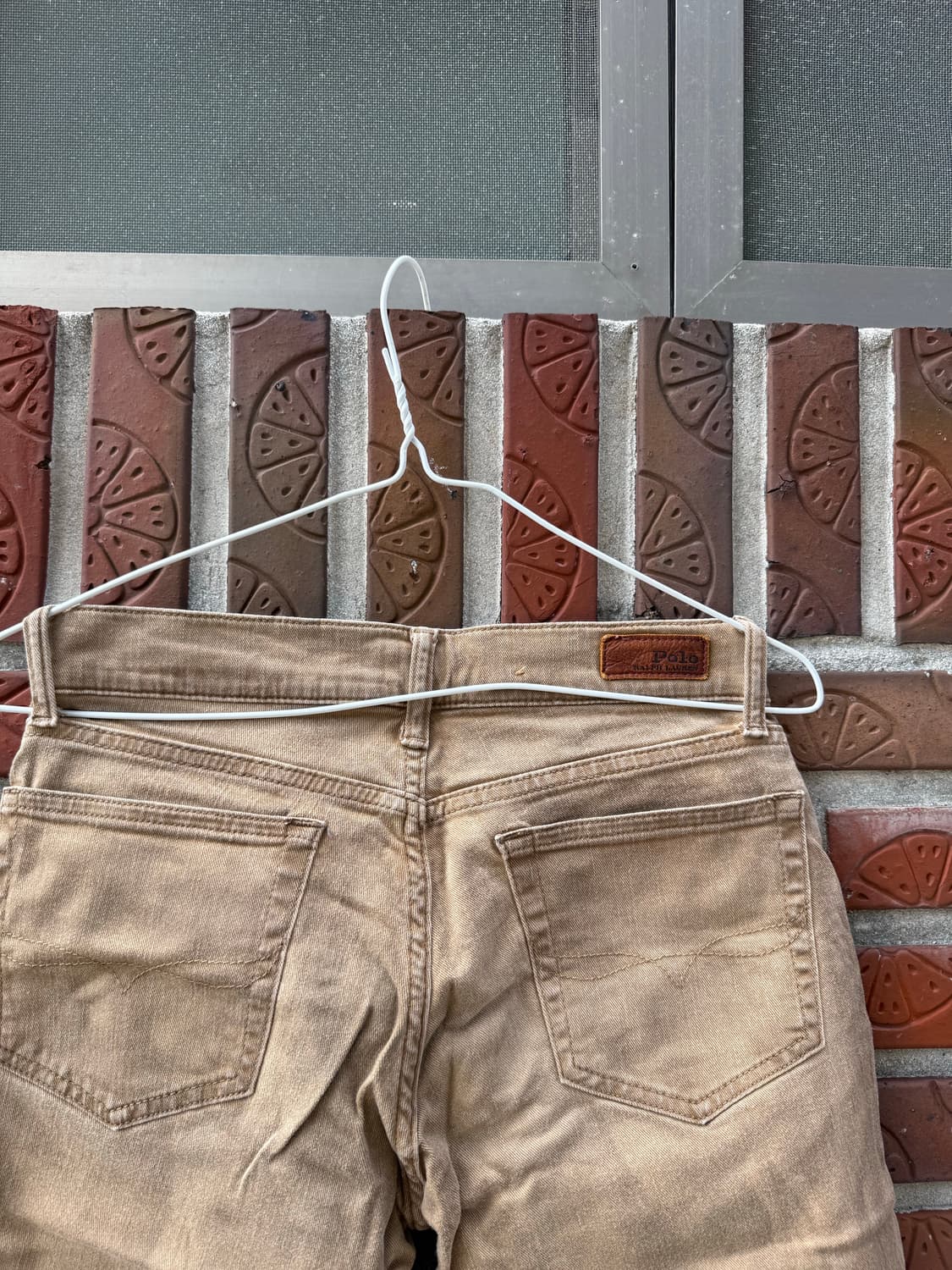 폴로 랄프로렌 워싱 베이지 팬츠 상품이미지6