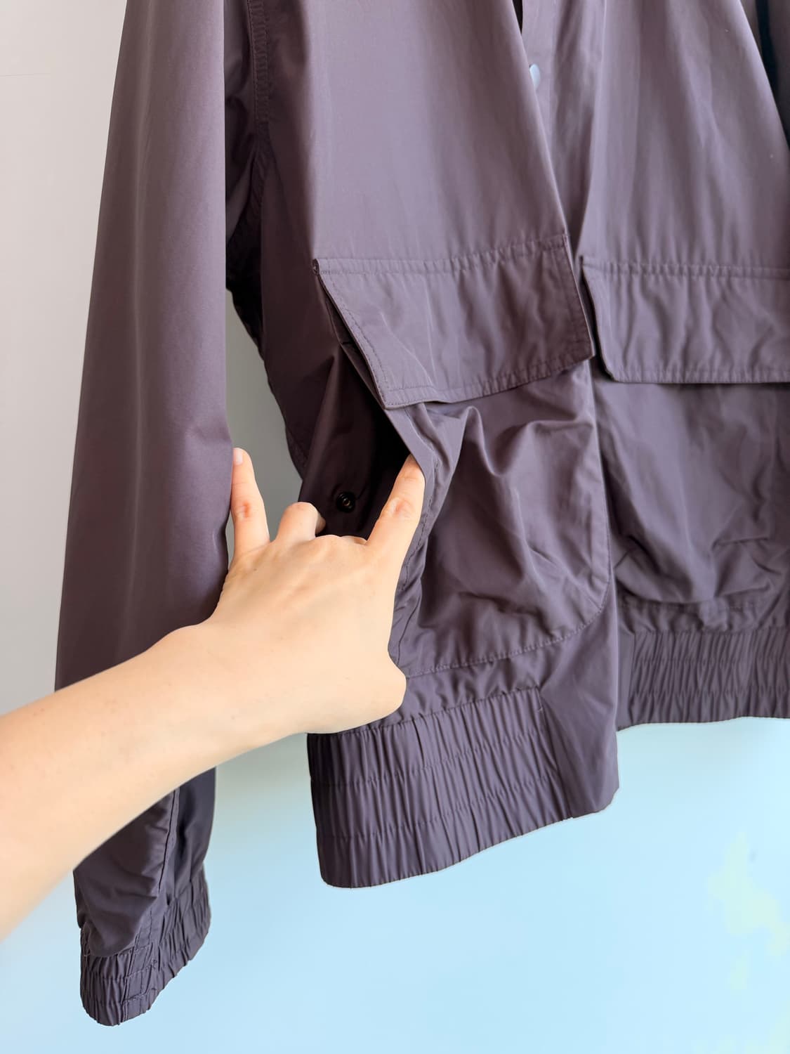 [판매] 파르티멘토(PARTIMENTO) 포켓 블루종 자켓 (M사이즈) 상품이미지5