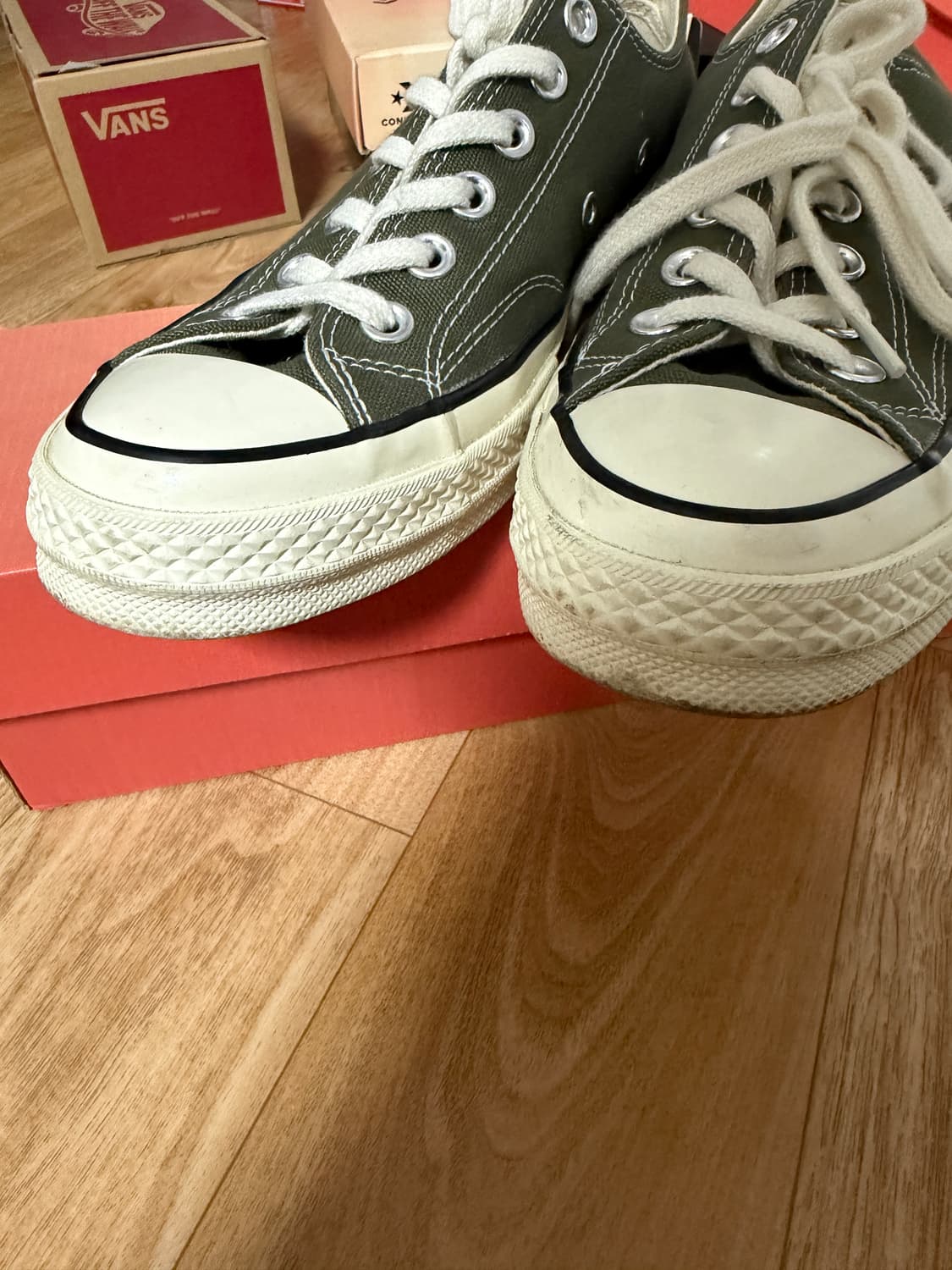 컨버스 척테일러 로우 카키 상품이미지2