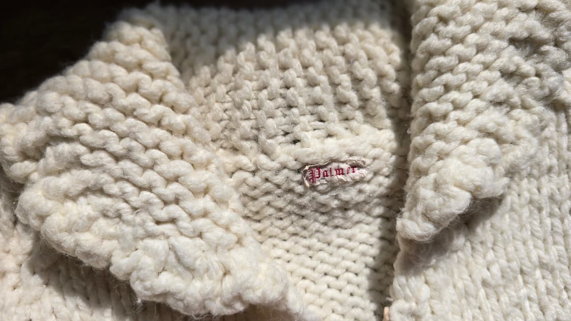 유로 빈티지 Palmer 집업 니트 Talon 지퍼 상품이미지6