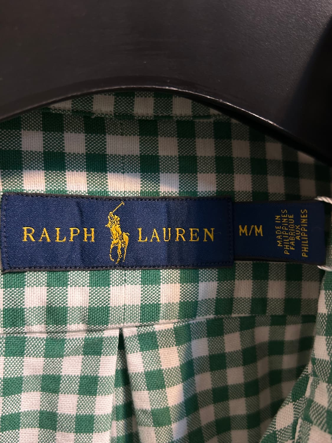 폴로 랄프로렌 깅엄 체크 셔츠 상품이미지4