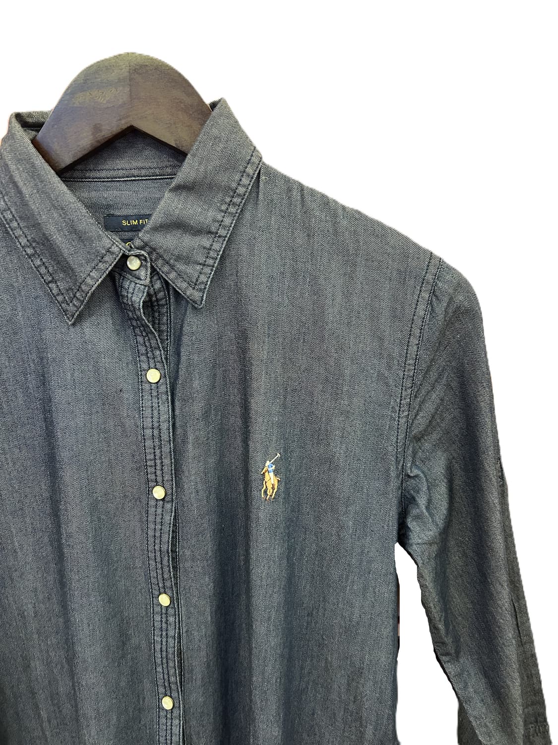 Polo Ralph Lauren 데님 셔츠 드레스 상품이미지3