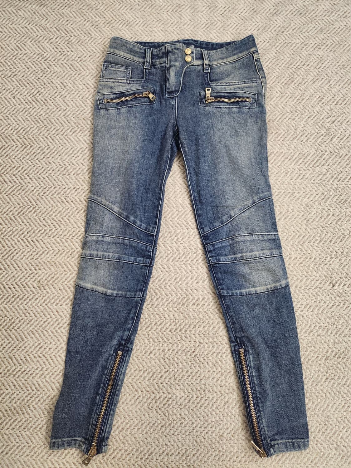 여성용 발망 바이커 진 상품이미지1