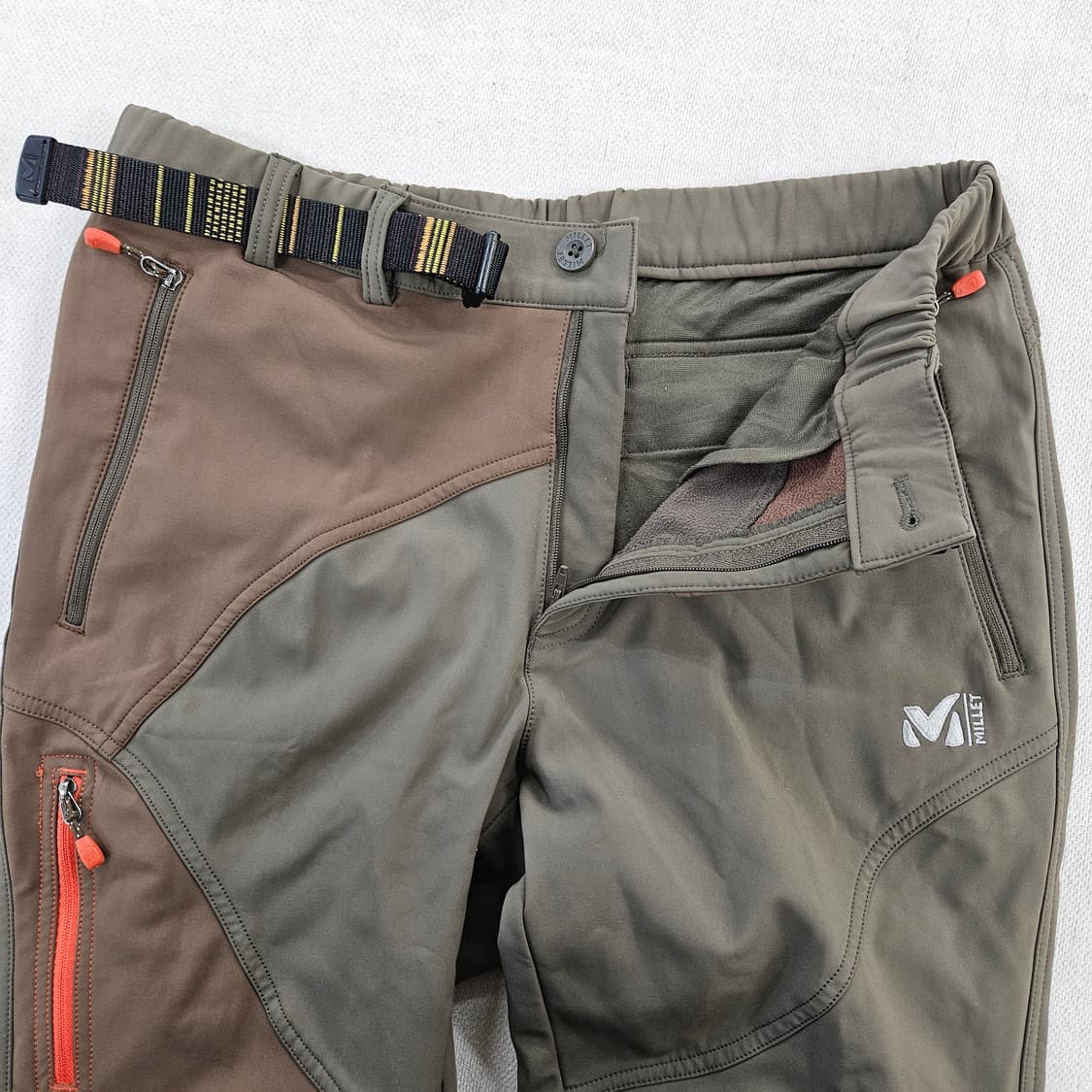 [실측확인] 밀레 기능성 기모 등산 팬츠 0121Y2 상품이미지2