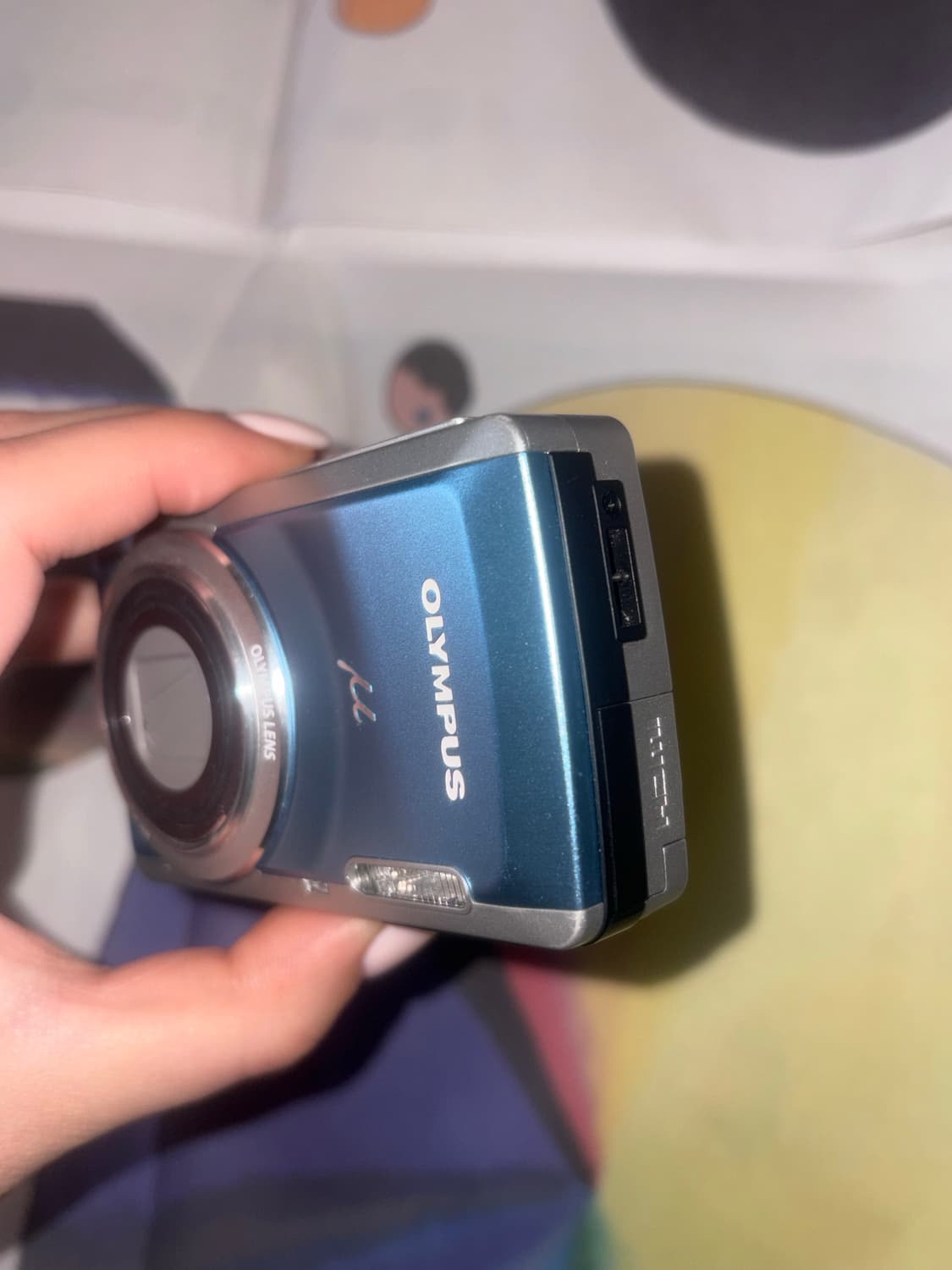 올림푸스 뮤 7040 블루컬러 디카 (작례O) 상품이미지4