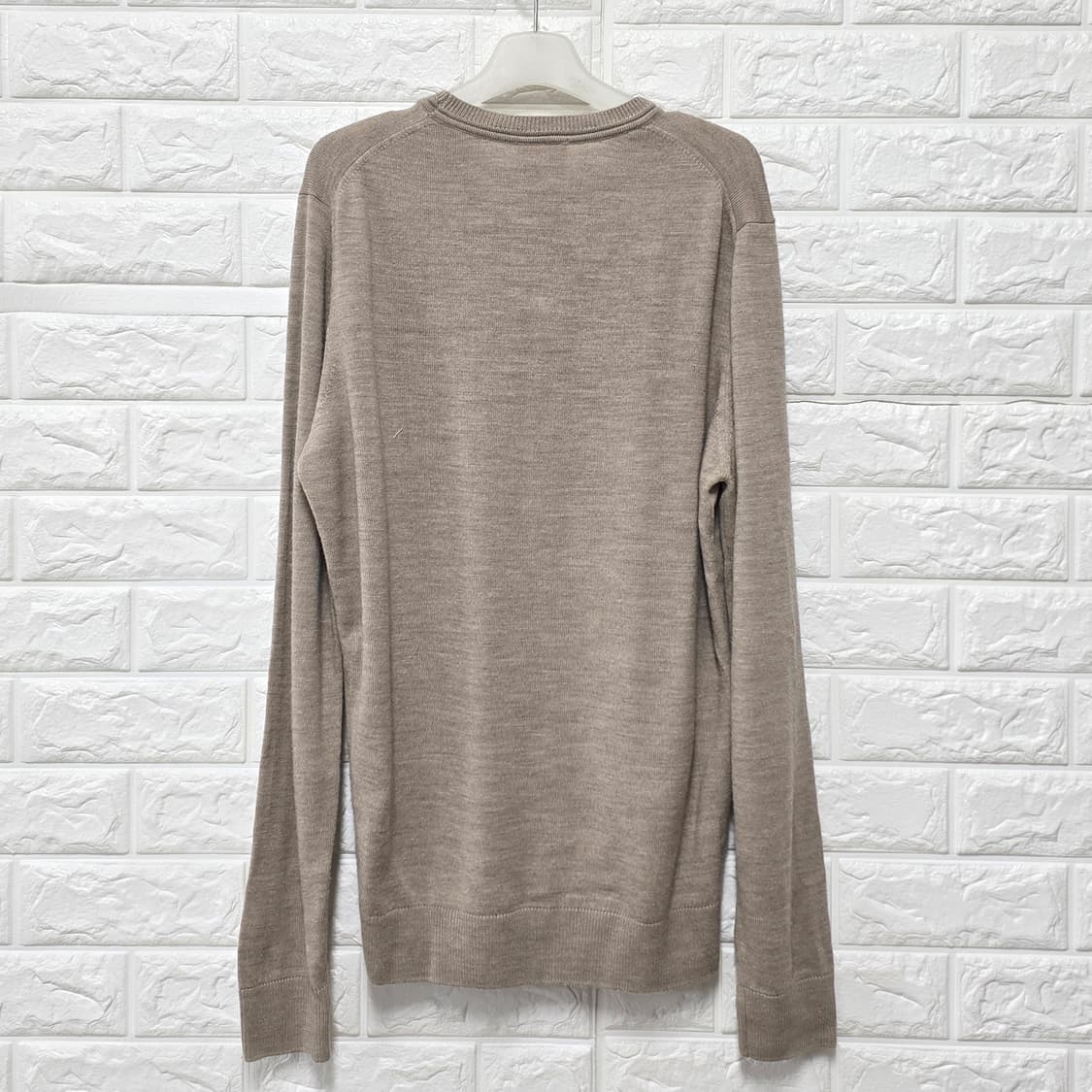 택포_ 라코스테 남성 울 니트 베이지 L 상품이미지4