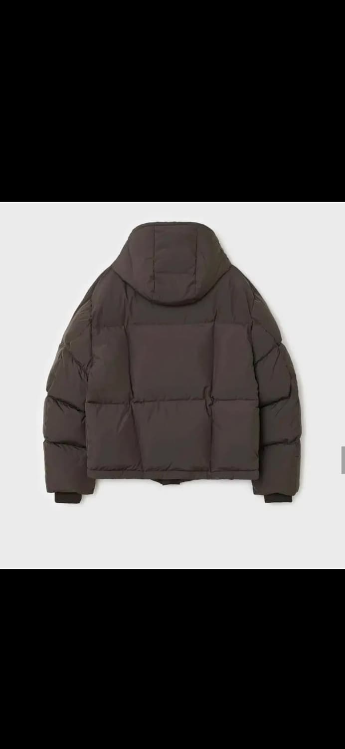 25FW 벨리에 크로스라인 후디스 구스다운 딥브라운 04 100size 상품이미지3