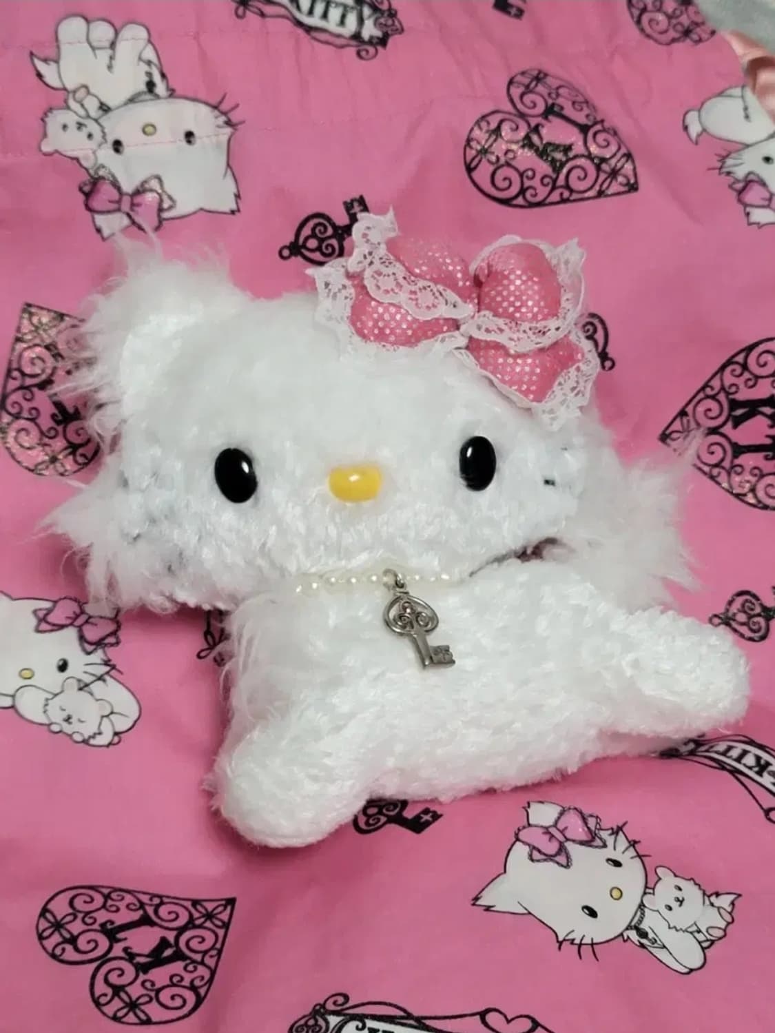 산리오 달리는 챠미키티 뽀실 챠미 마스코트 누이 고전키티 빈티지 상품이미지1