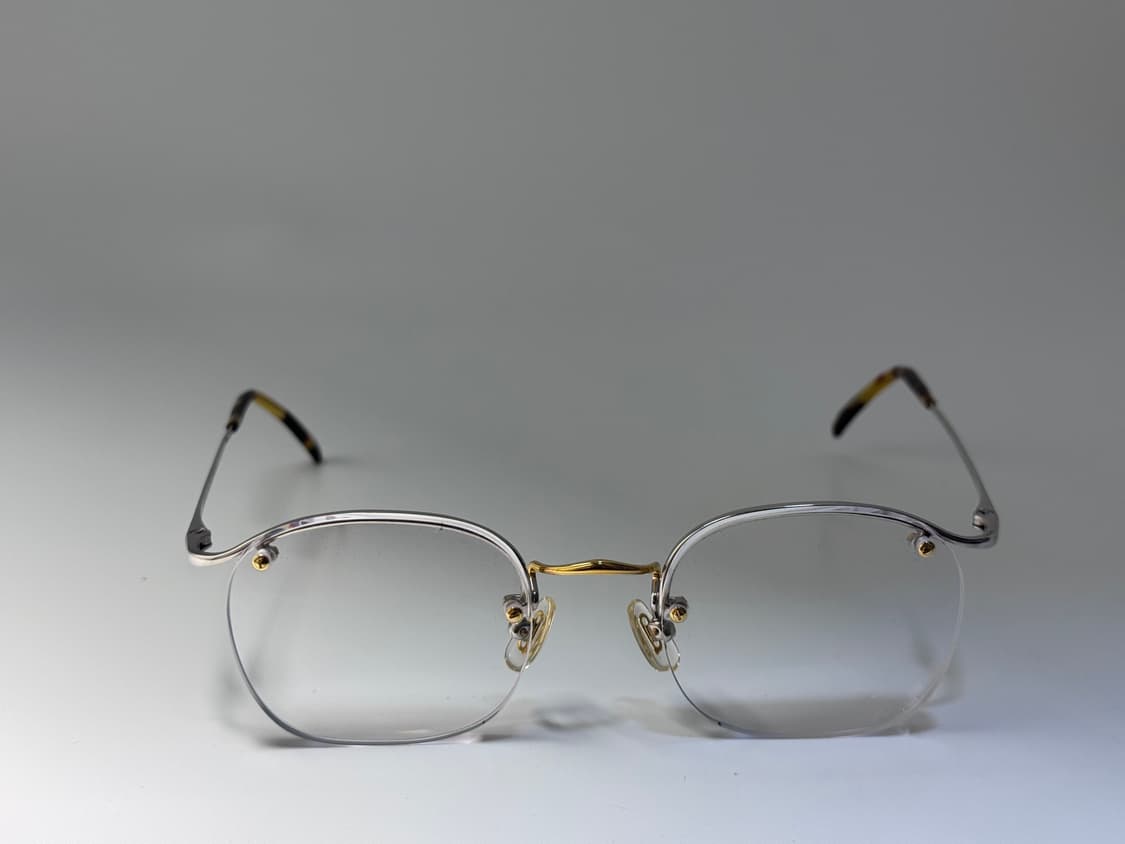 백산안경 티탄 투포인트 무테 안경 0067 상품이미지3