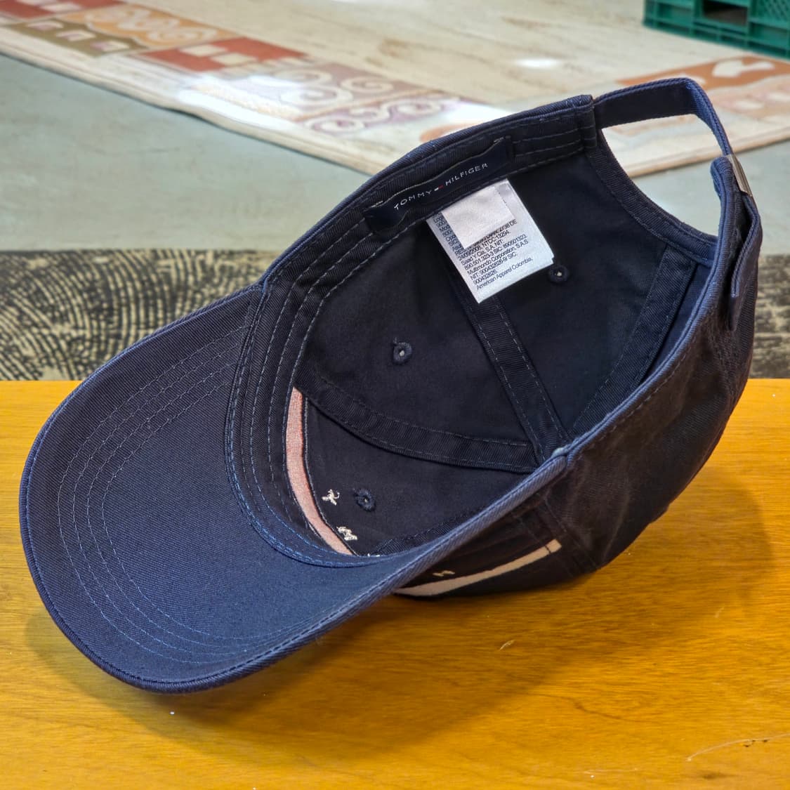 타미힐피거 네이비 볼캡 모자 상품이미지4