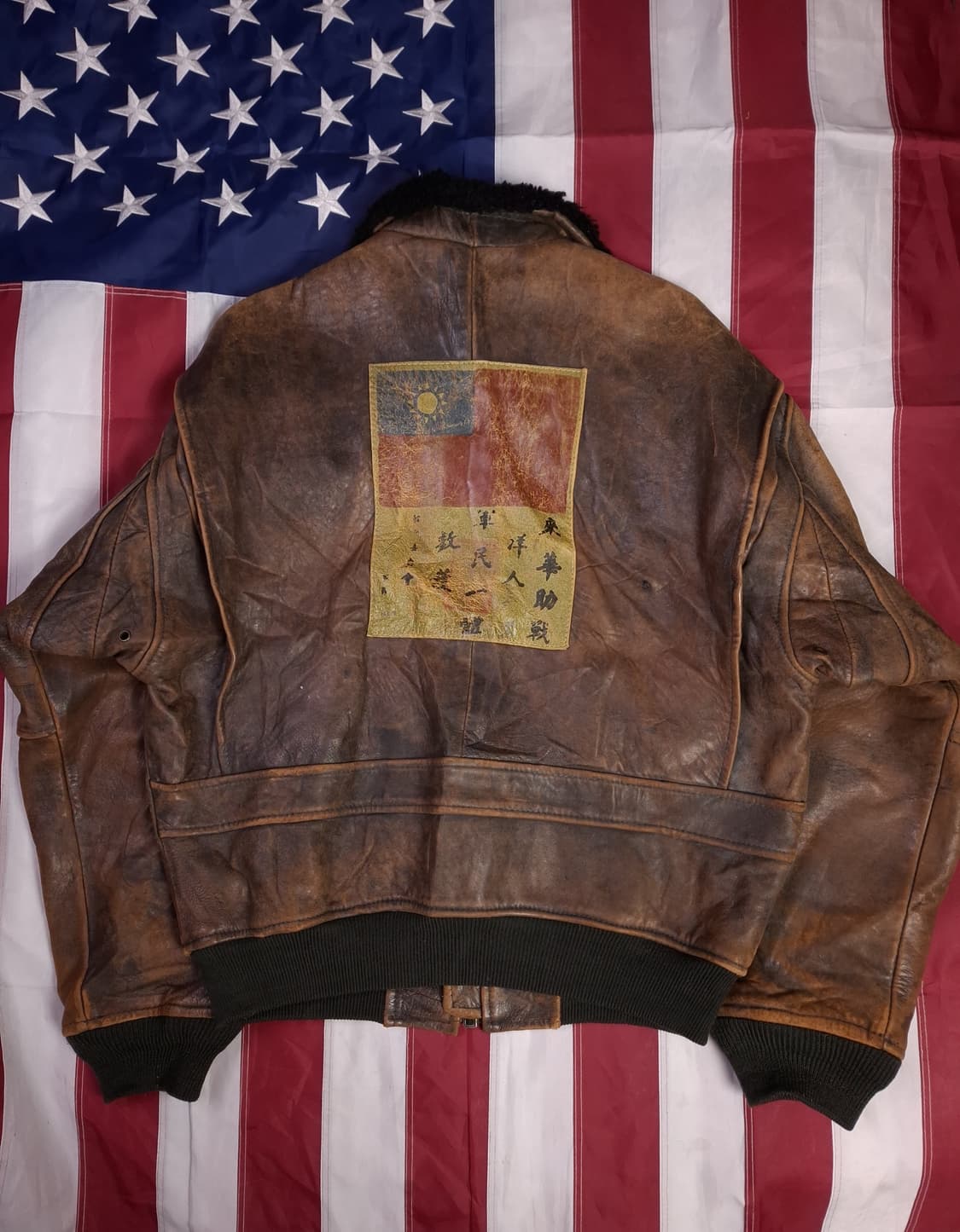 오리지날 탑건 아비렉스 미해군 G-1 리얼레더 항공자켓 상품이미지9