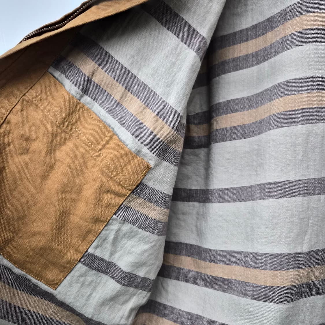 칼하트 브라운 디트로이트 자켓 남성 L 상품이미지8