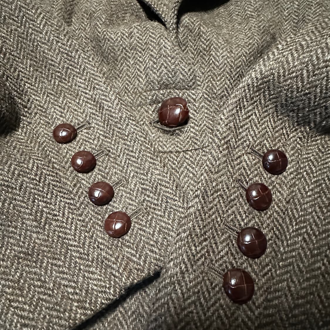 L. L. BEAN women herringbone wool blazer 상품이미지4