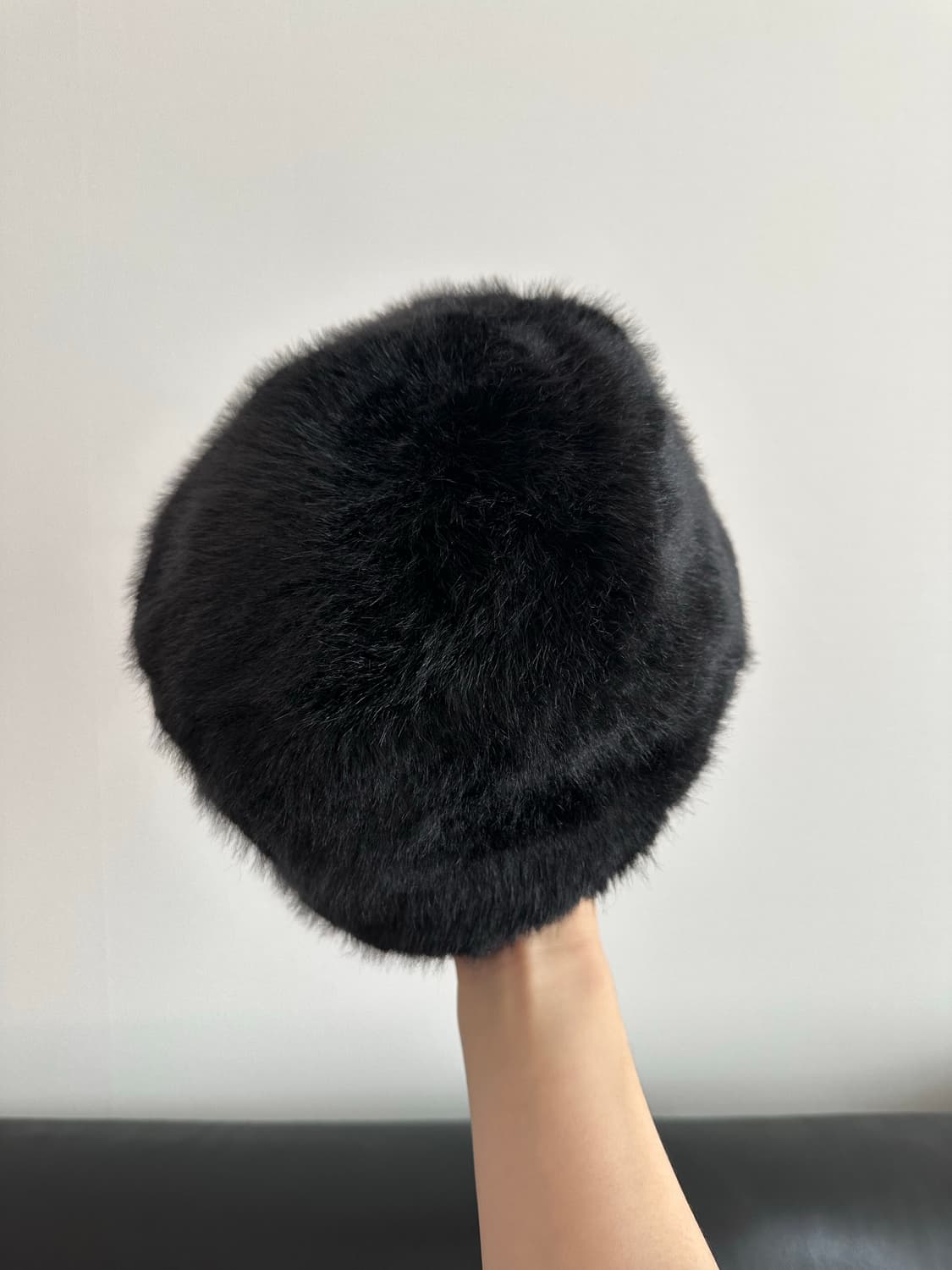 라세레모니 퍼 햇 (블랙컬러) 상품이미지2