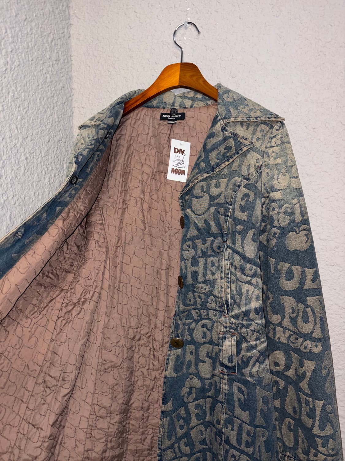 미스식스티 데님 하프코트 상품이미지7