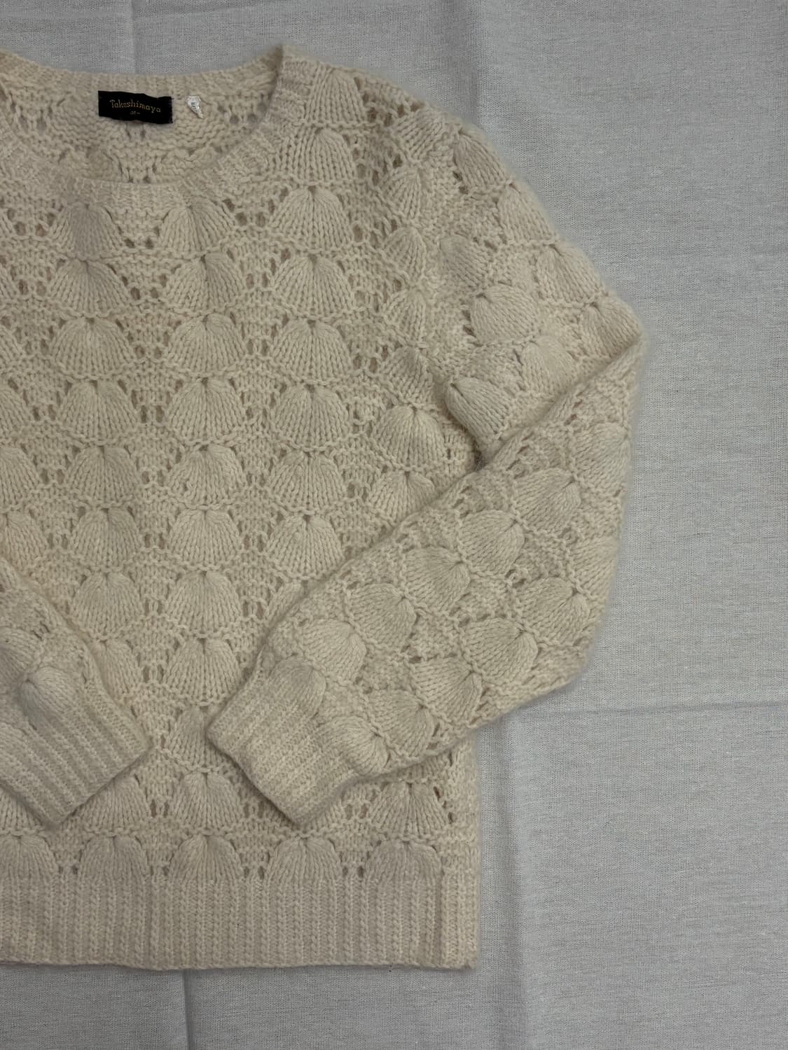 [일본빈티지] 울 90% 뽀용니트 상품이미지3