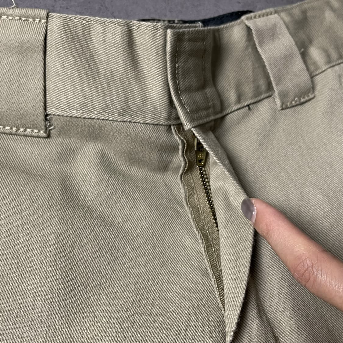 DICKIES 디키즈 빈티지 베이지 코튼 치노팬츠 A00800 상품이미지3