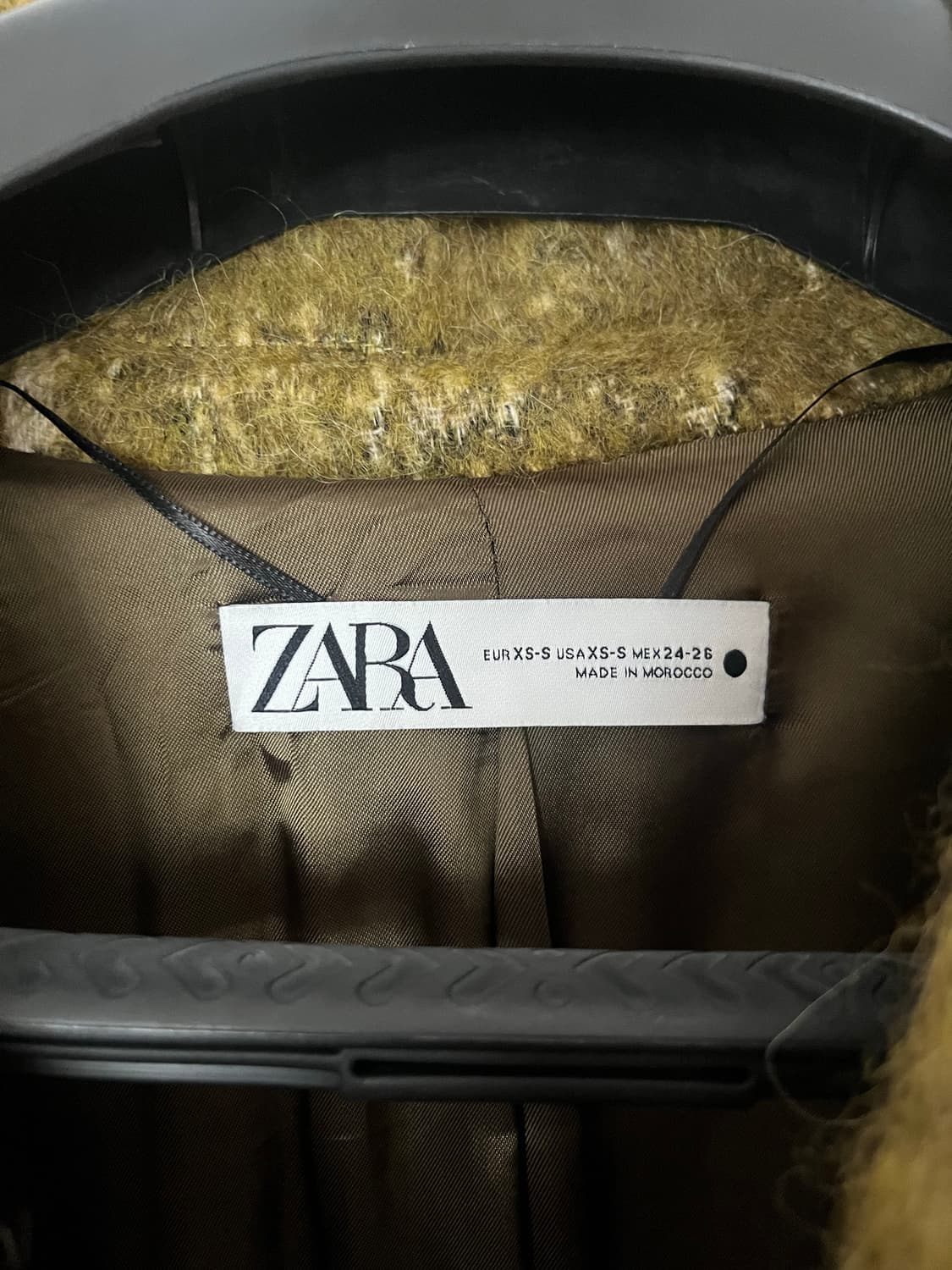 자라 코트 xs-s 상품이미지3