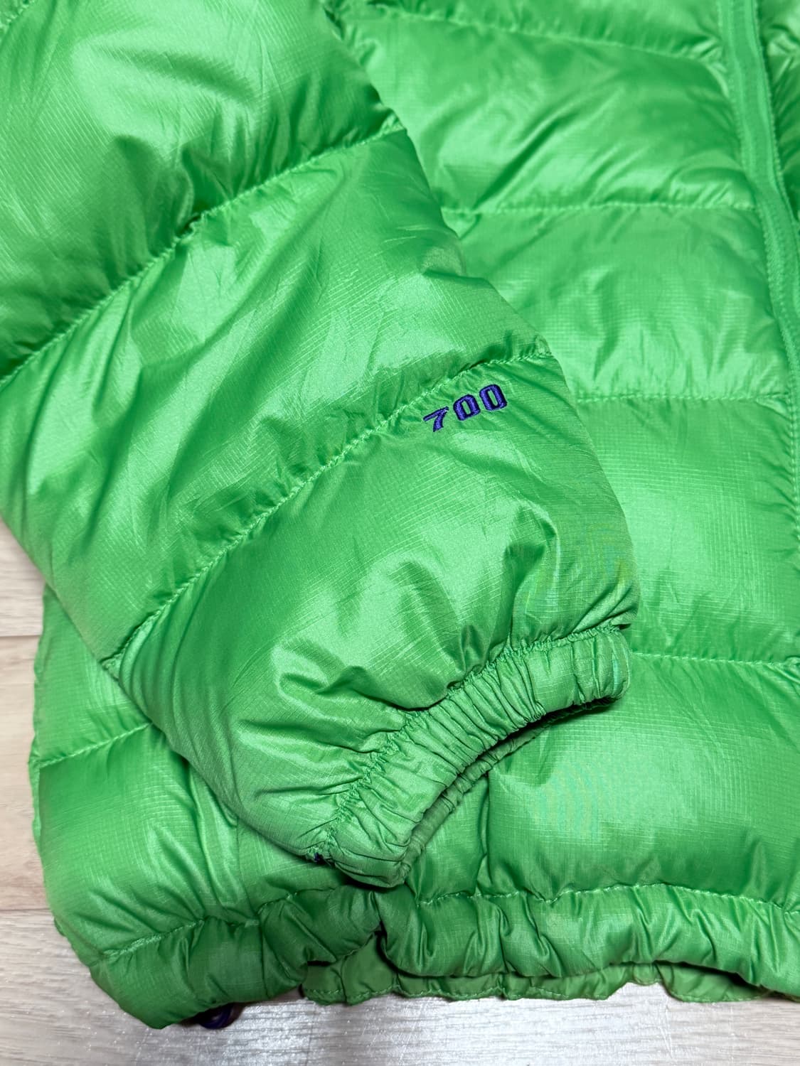 노스페이스 눕시 700 그린 연두 패딩(미노이 패딩) 상품이미지2
