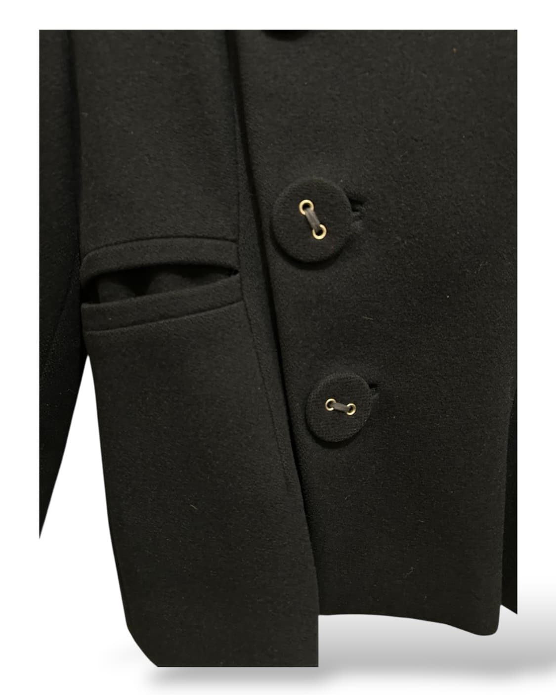 마르니 사선 스티치 버튼 울 자켓 상품이미지3