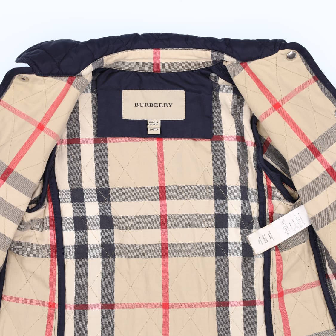 [2Y] 버버리 베이비 칠드런 아기 퀄팅 패딩 자켓 N7048 상품이미지4