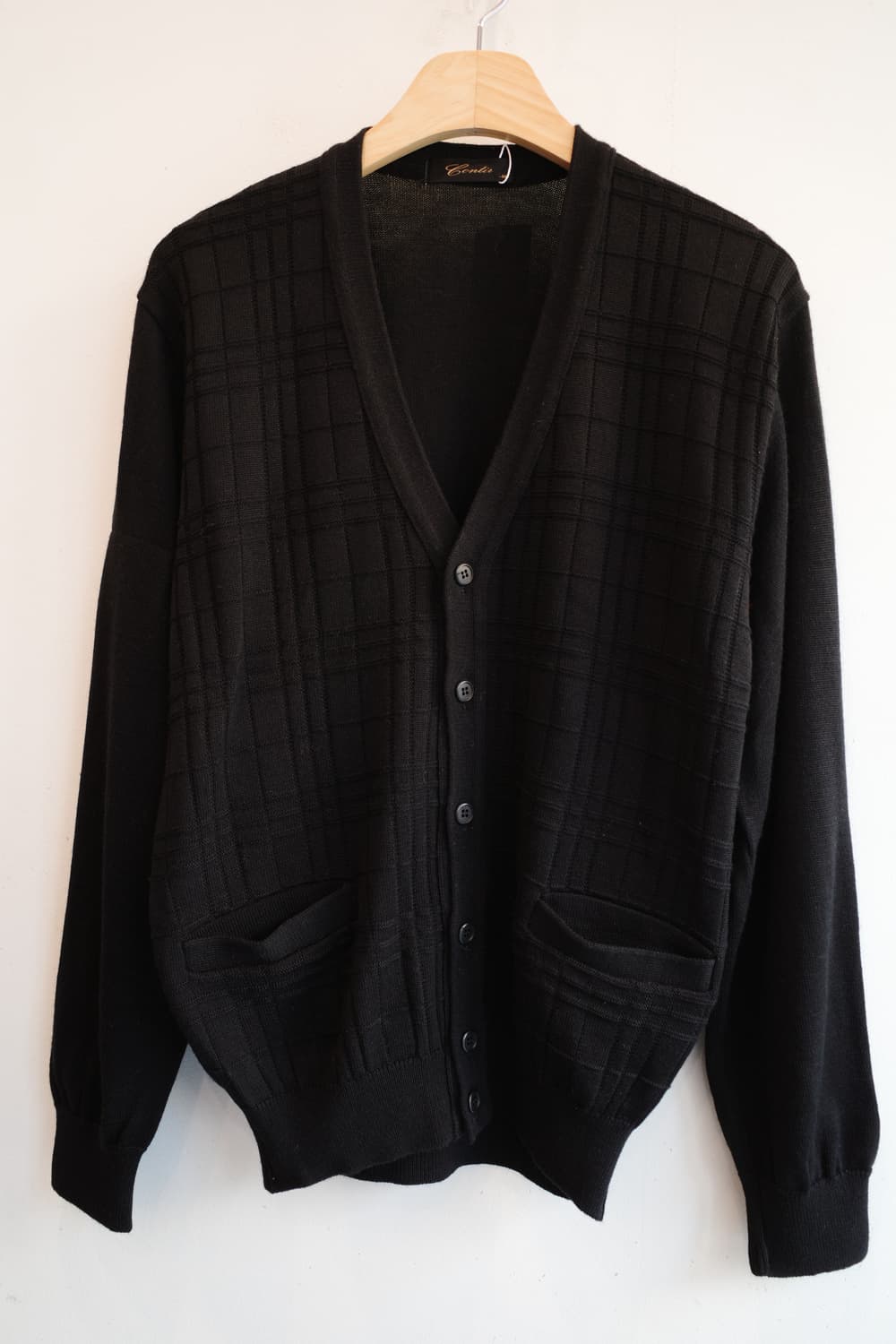 Japan brand 패턴 울 가디건 상품이미지2