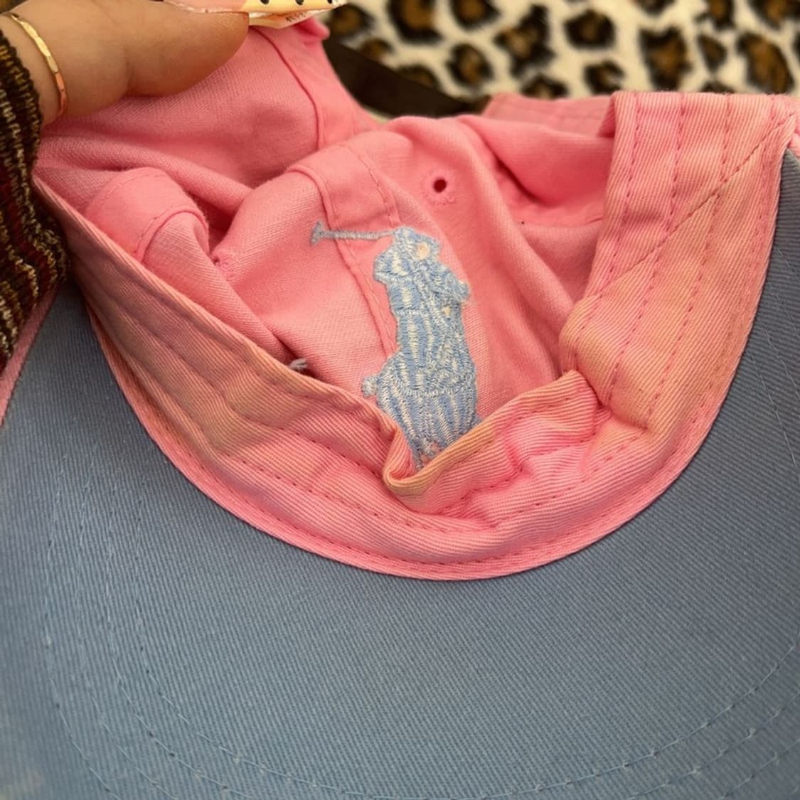 폴로 랄프로렌 Y2K 빈티지 딸기우유 핑크 볼캡 00 C09603 상품이미지6