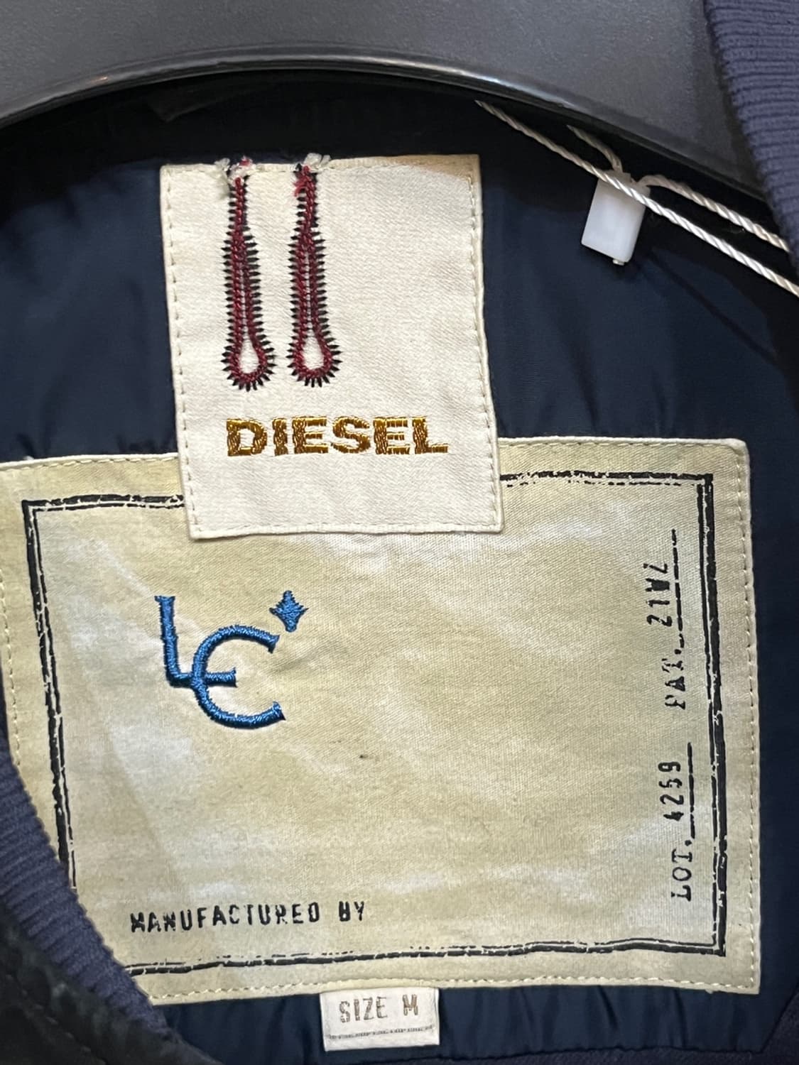 디젤 비대칭 봄버 자켓 상품이미지7