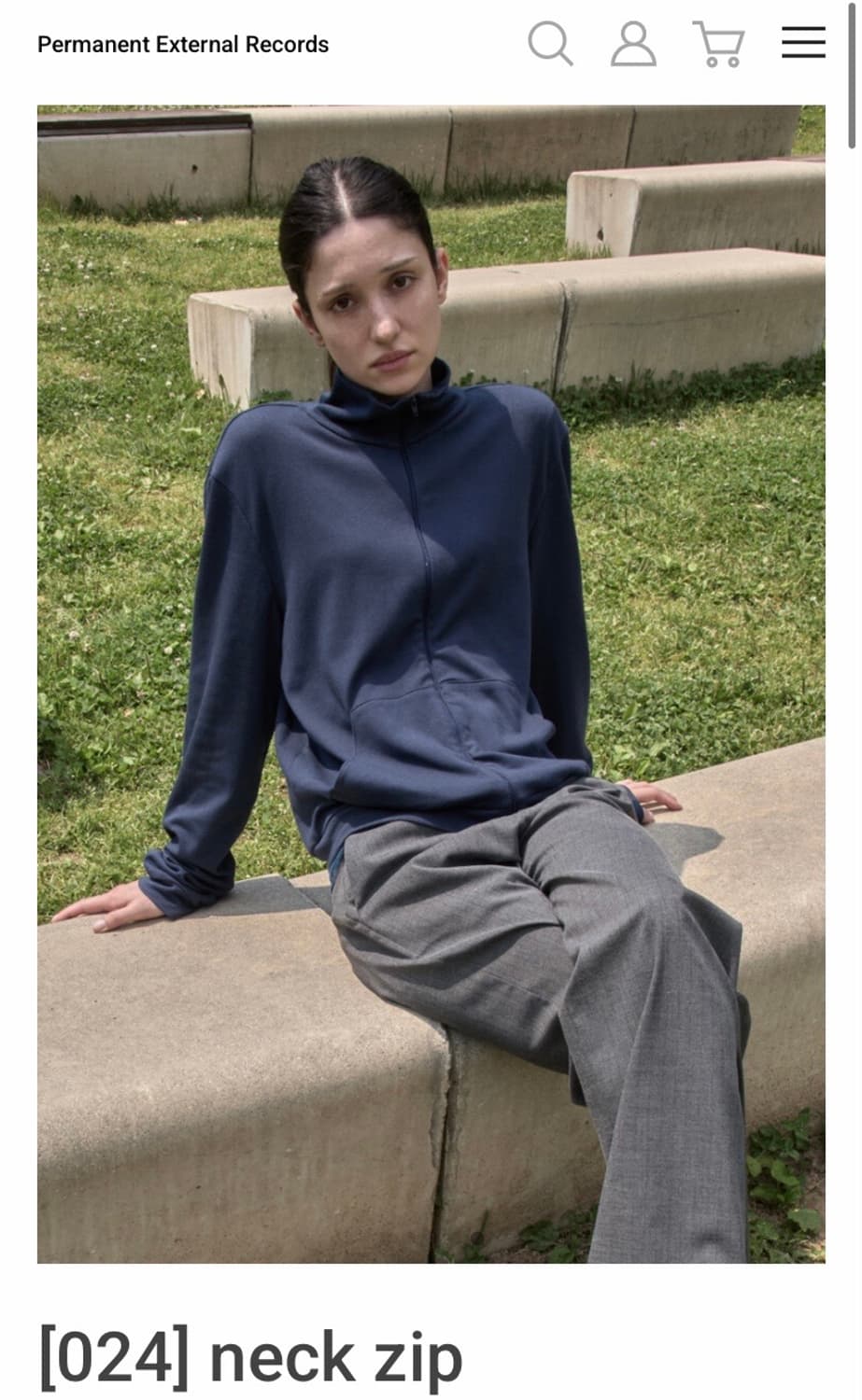 neck zip 사이즈 2 상품이미지2