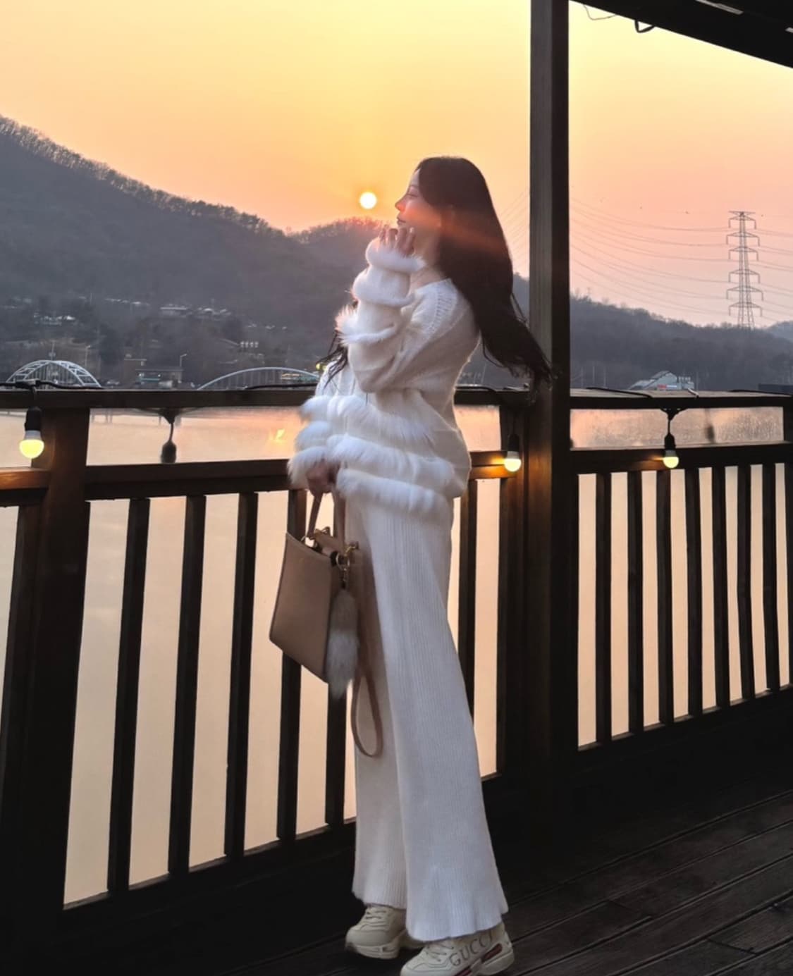 LAP 베이지 토트숄더백 상품이미지5