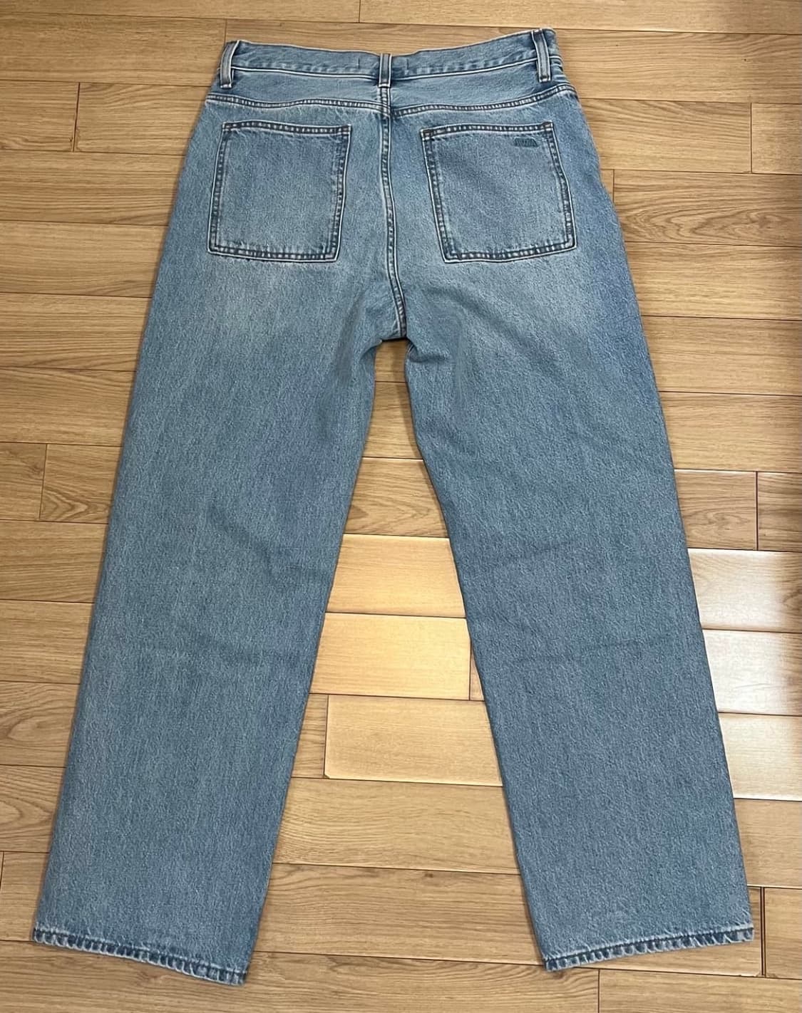 유니클로 jwa 스트레이트진 63블루 상품이미지2