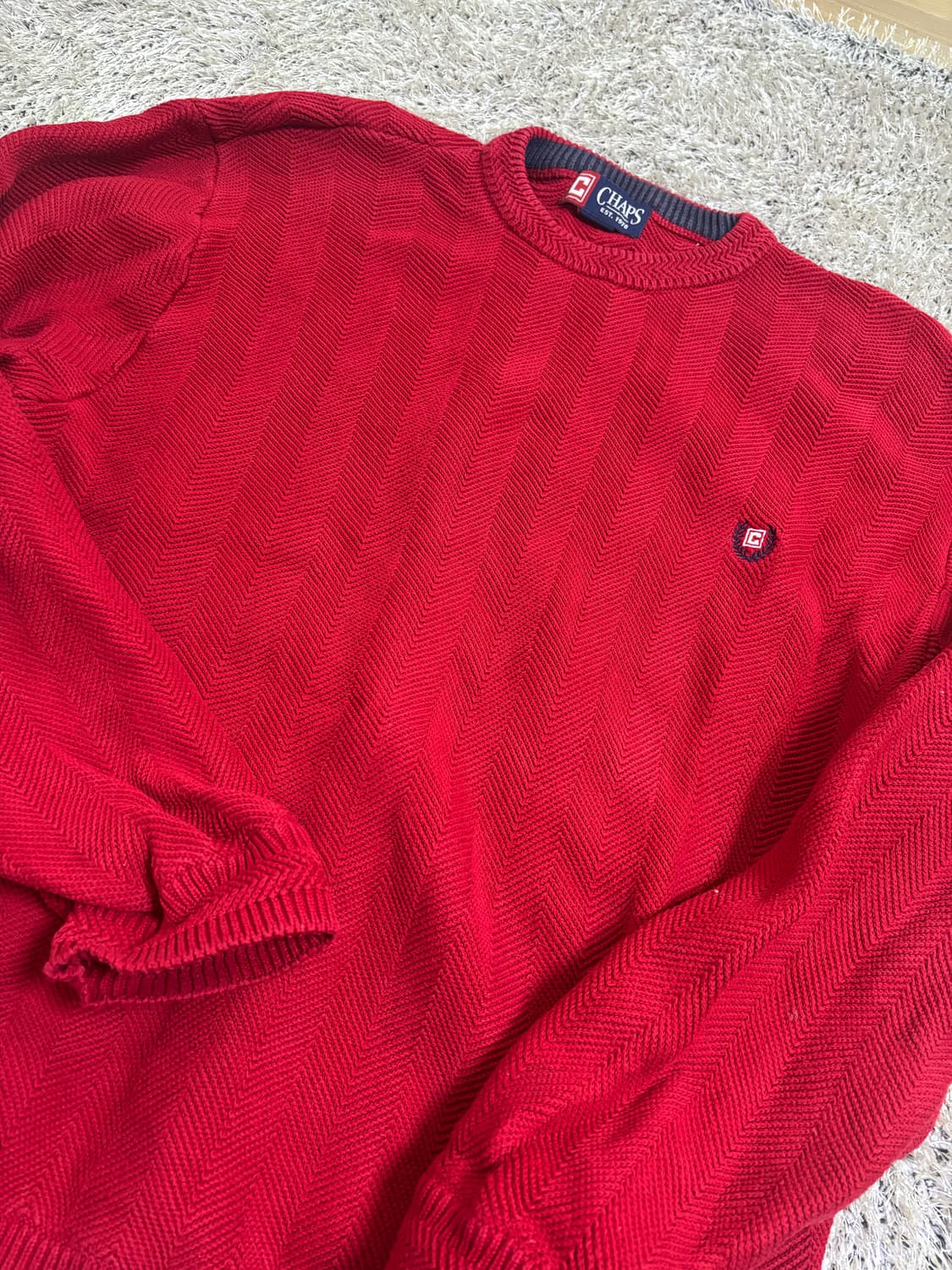 일본판 CHAPS 랄프로렌 니트 사이즈 105 상품이미지2