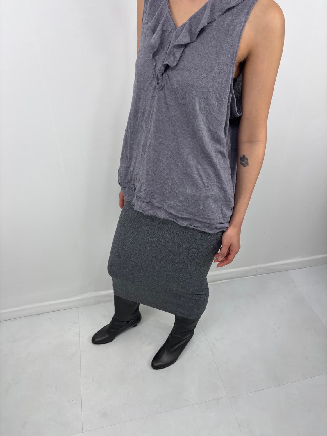 DUSTY PURPLE SLEEVELESS TOP 상품이미지6
