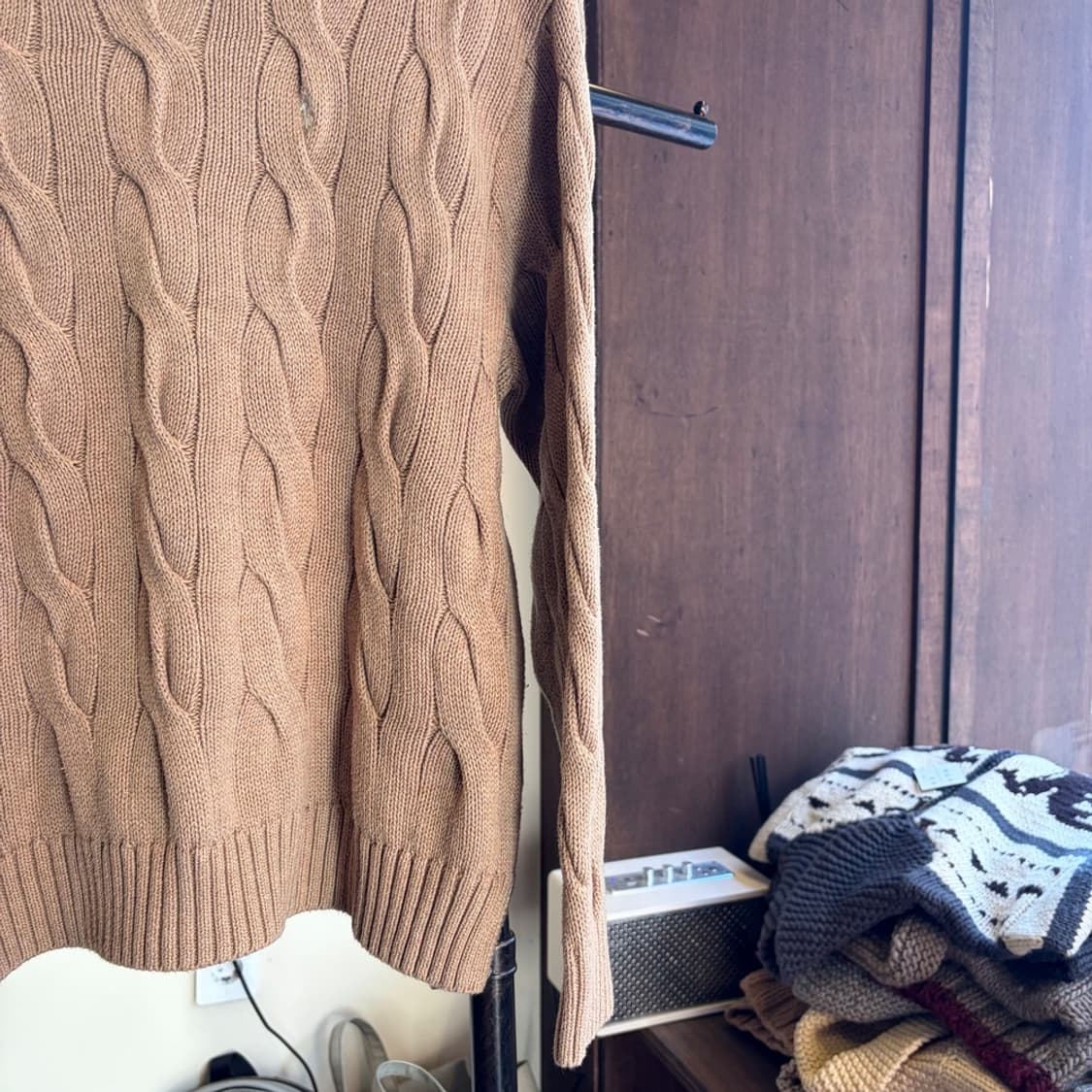 15690 - 폴로 랄프로렌 베이지 케이블 니트 상품이미지4