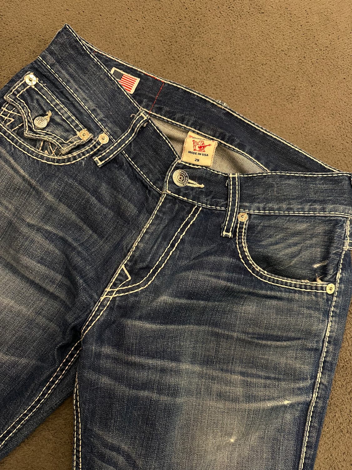 트루릴리젼 리키 스트레이트 진 처분  상품이미지3