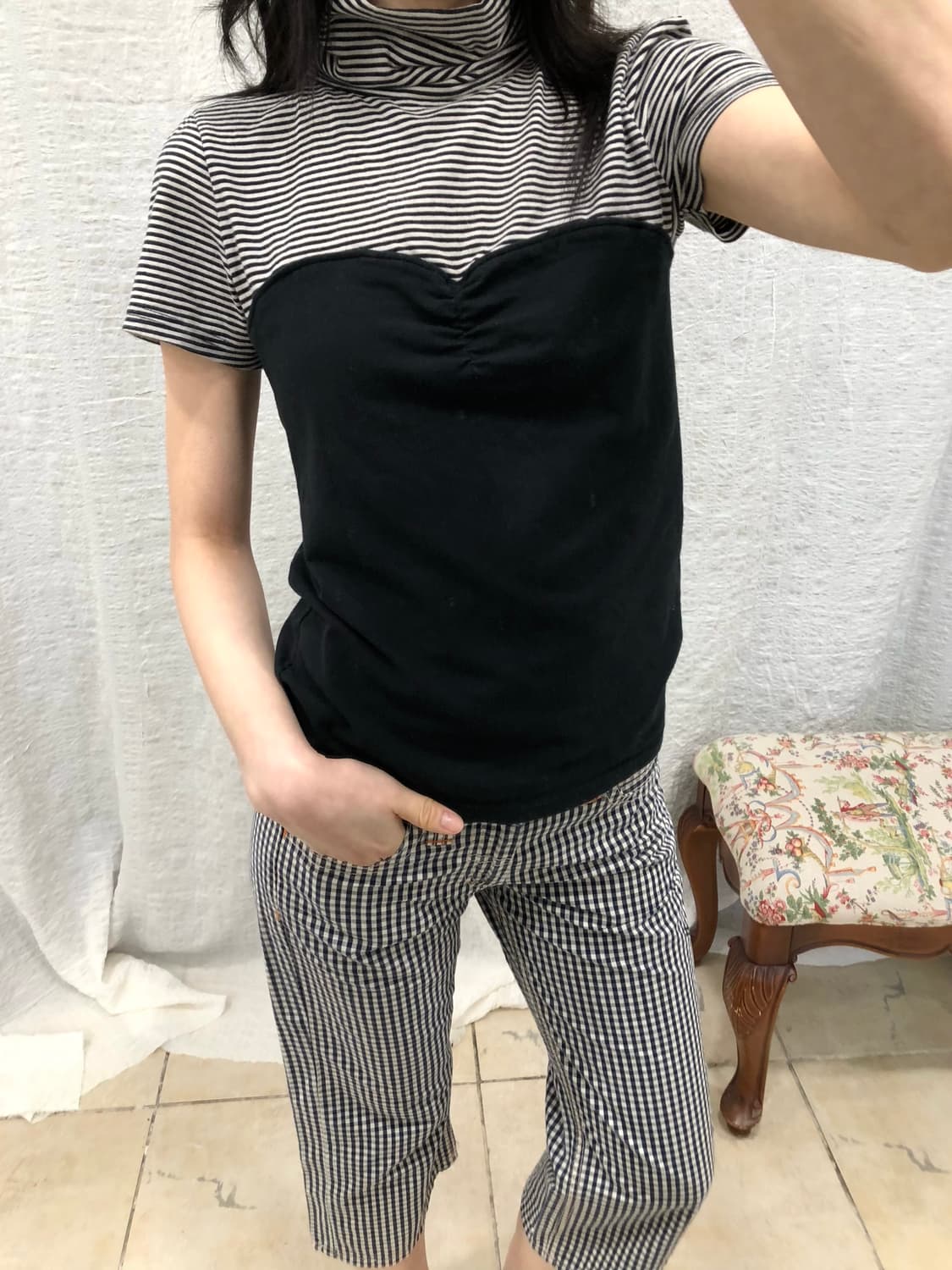 stripe polar top 상품이미지1