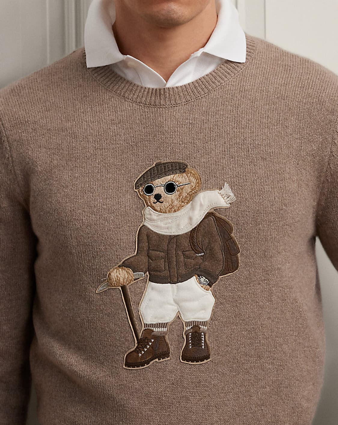 랄프로렌 퍼플라벨 24 F/w 베어 캐시미어 스웨터 니트 상품이미지1