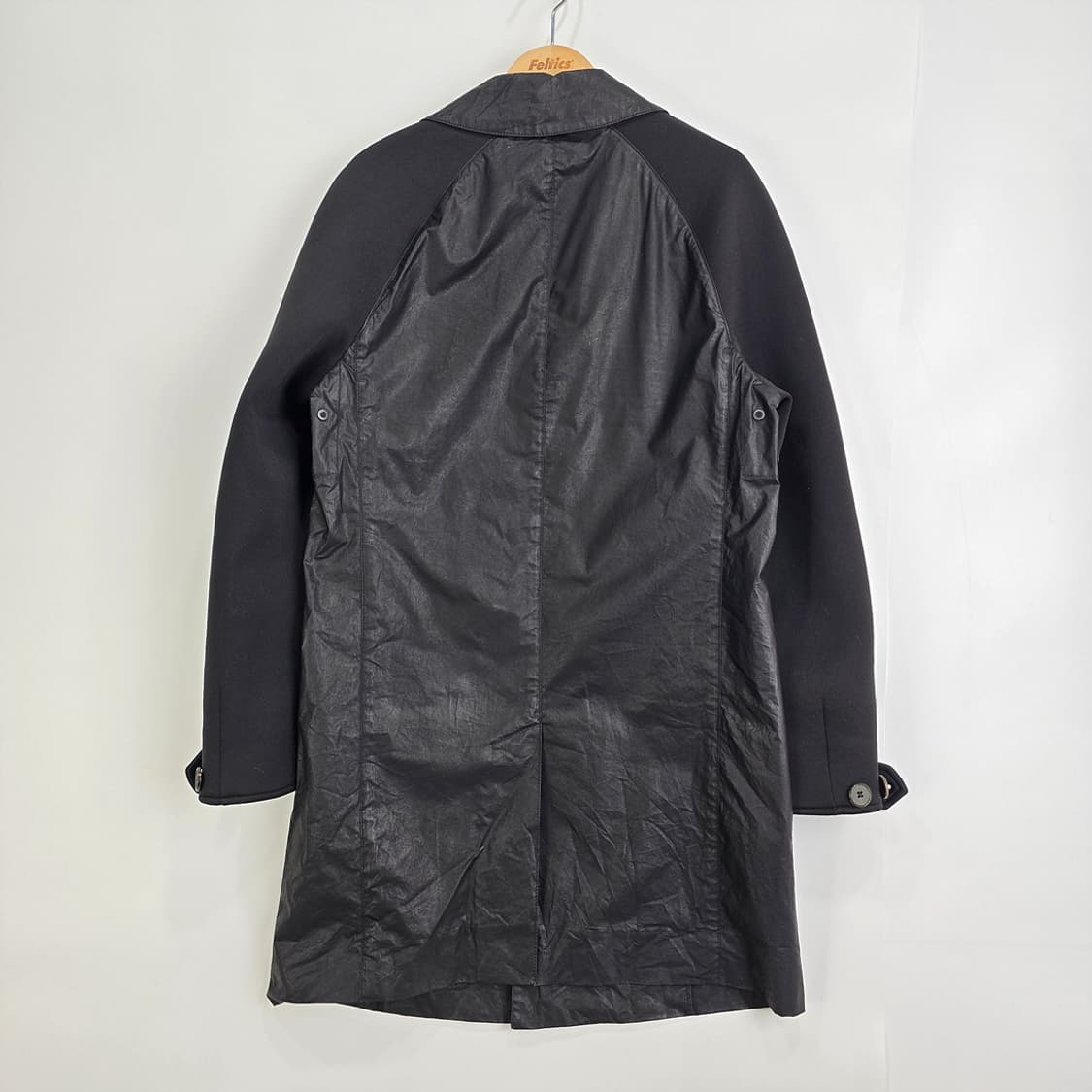 알레그리 Allegri 트렌치 코트 블랙 95 상품이미지4