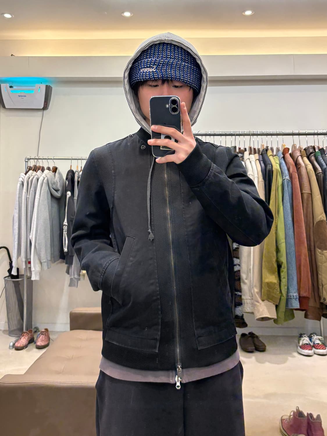 디젤 투웨이 바이커 자켓 상품이미지9