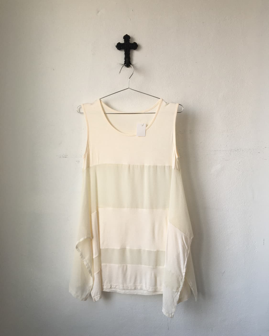 Unbalanced pattern sleeveless 상품이미지2