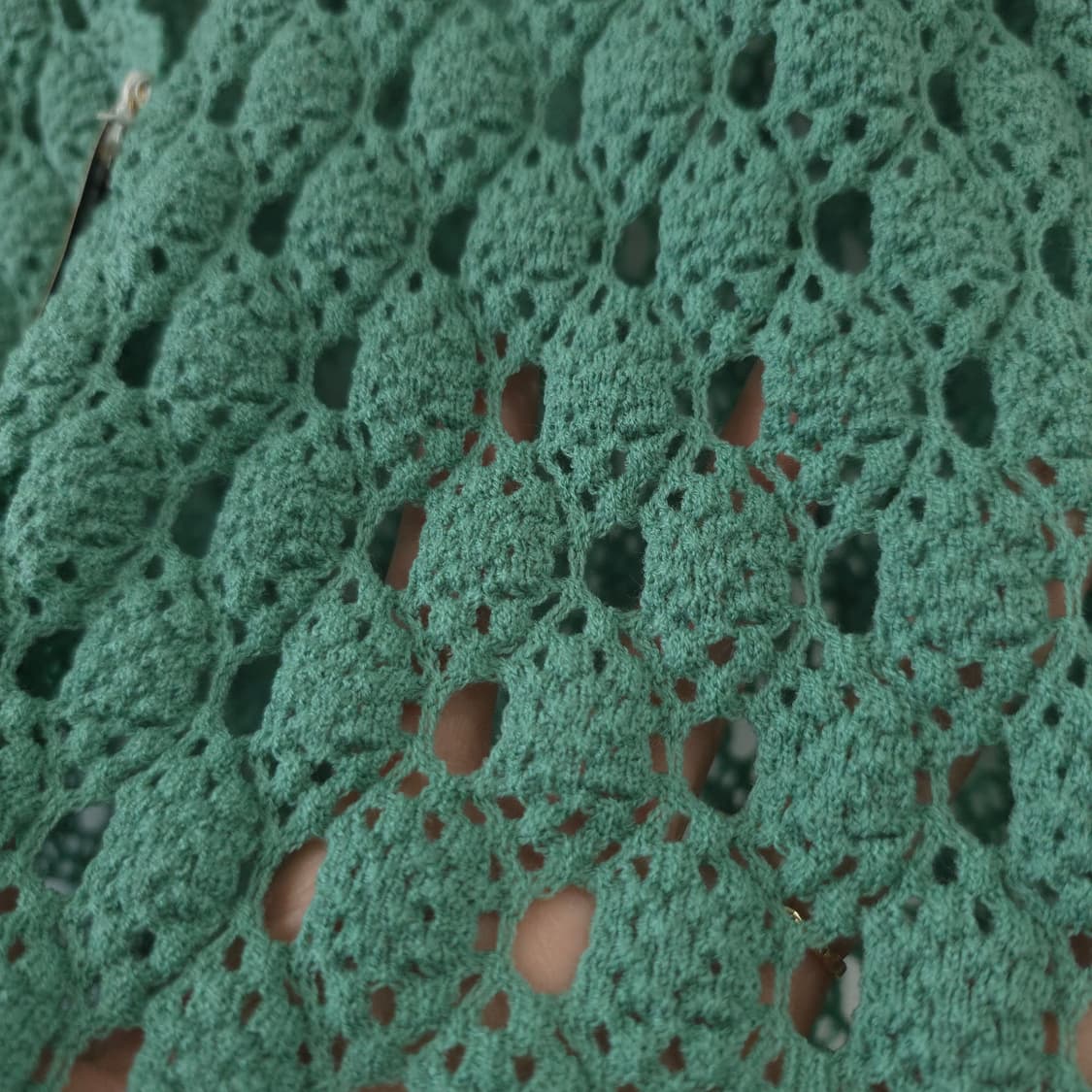 그린 펀칭 크로쉐 니트 가디건 상품이미지9