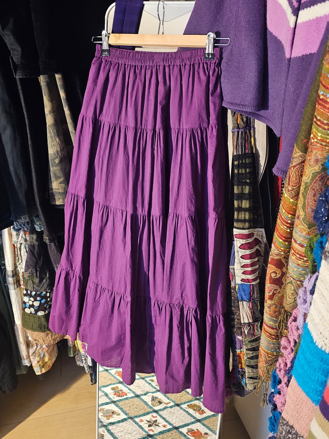 자색고구마 롱스커트 상품이미지2