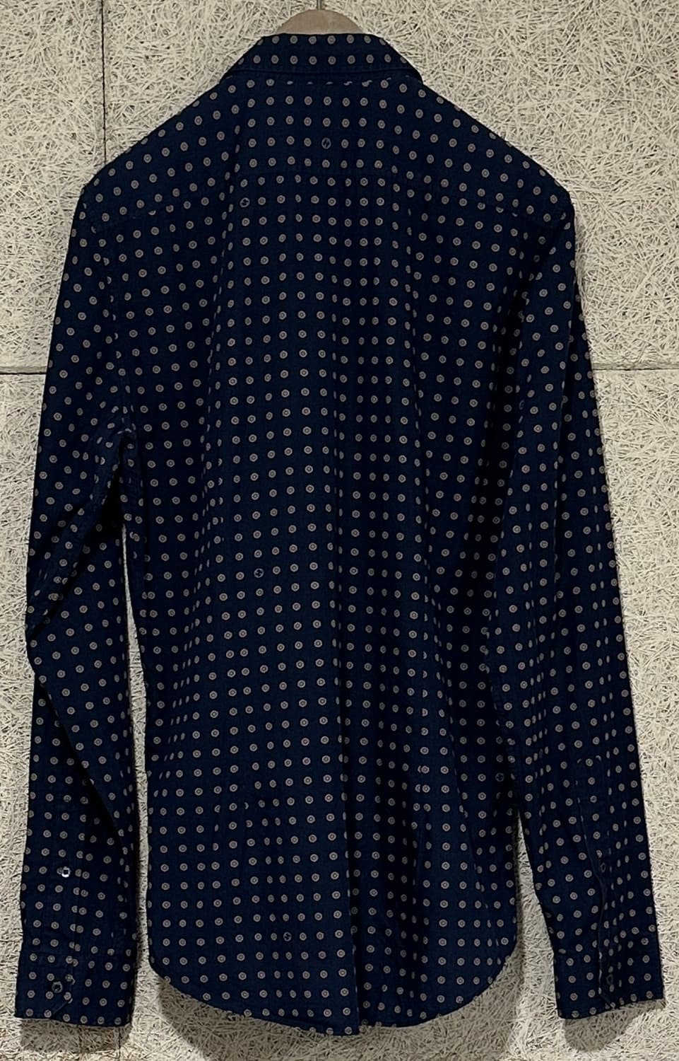 구찌 셔츠 코튼, 실크 로고 패턴 셔츠 상품이미지3