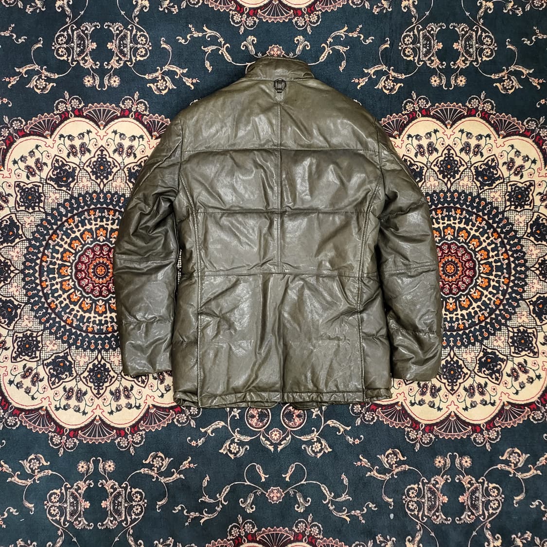 VanHart di Albazar 덕 다운 양가죽 패딩 자켓 (50) 상품이미지5